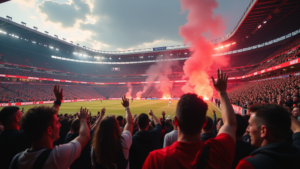 fan reaktion explodiert