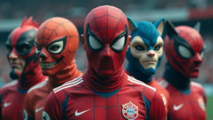 kreativsten fu baller masken