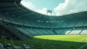 Das einsamste Stadion der Welt: Verborgene Geschichten, verlorene Träume, gescheiterte Sportlichkeit