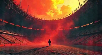 Erinnerungen an das Stadion Avanhard in Prypjat (1/10)