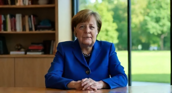 Ich bin Angela Merkel und reflektiere über die gesellschaftliche Bedeutung des Fußballs (9/10)