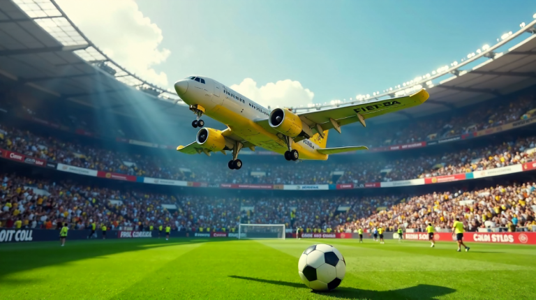 Die Revolution des Fußballs: Flugzeuge, Technik und die neue Spielkultur