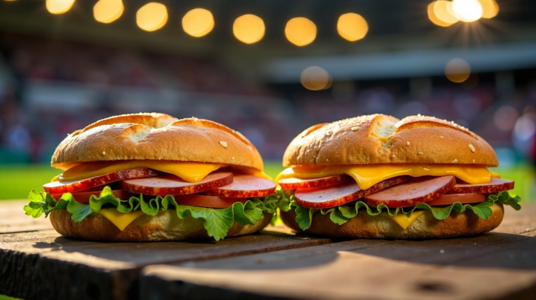 Schinken-Sandwiches im Stadion: Taktiken von Fans, Fußball und Genuss