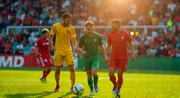 Teamdynamik und Unterstützung im Fußball (9/10)