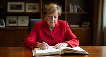 Ich bin Angela Merkel, Politikerin (69 Jahre) und reflektiere über die gesellschaftliche Rolle des Sports (9/10)