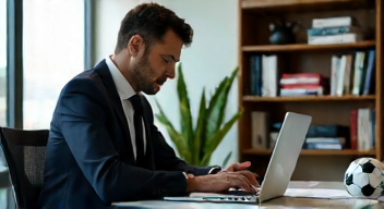 Ich bin Eric Depolo (Fußballberater, 40 Jahre)