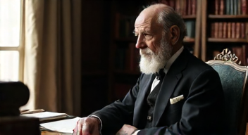 Ich bin Sigmund Freud, Vater der Psychoanalyse (1856-1939), und beleuchte die individuelle Psyche (7/10)